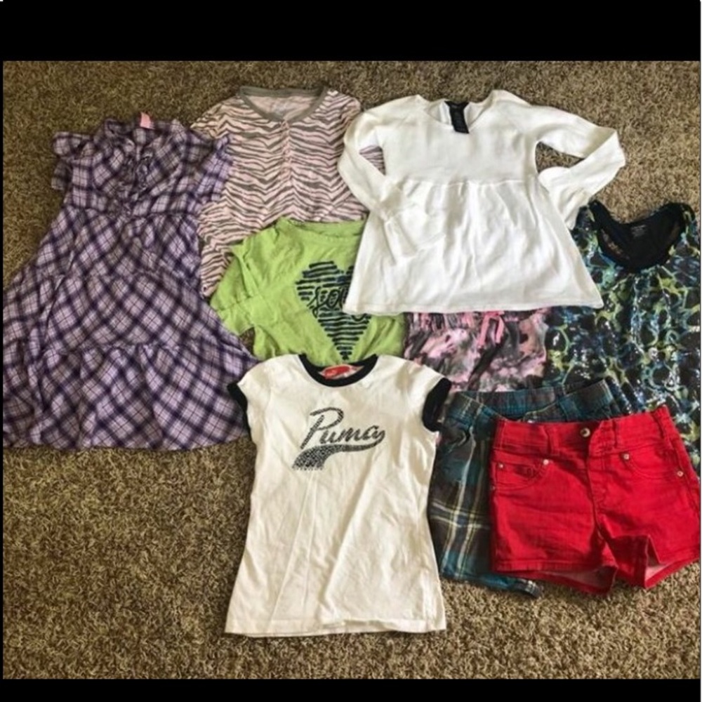 Bundled Girls Tops Size 6X/7